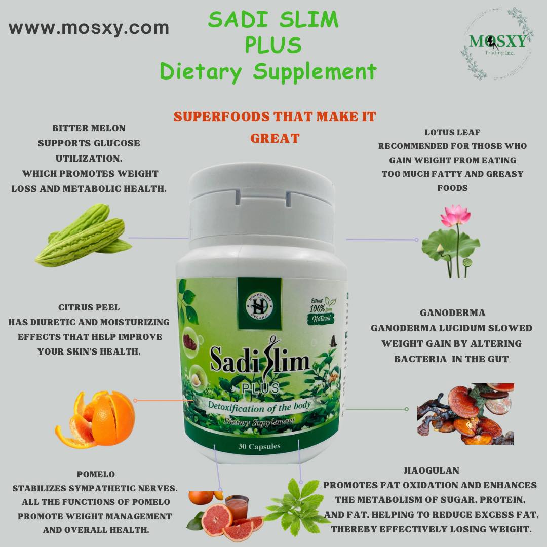 Authentic Sadi Slim Plus - Top 1 weight loss product