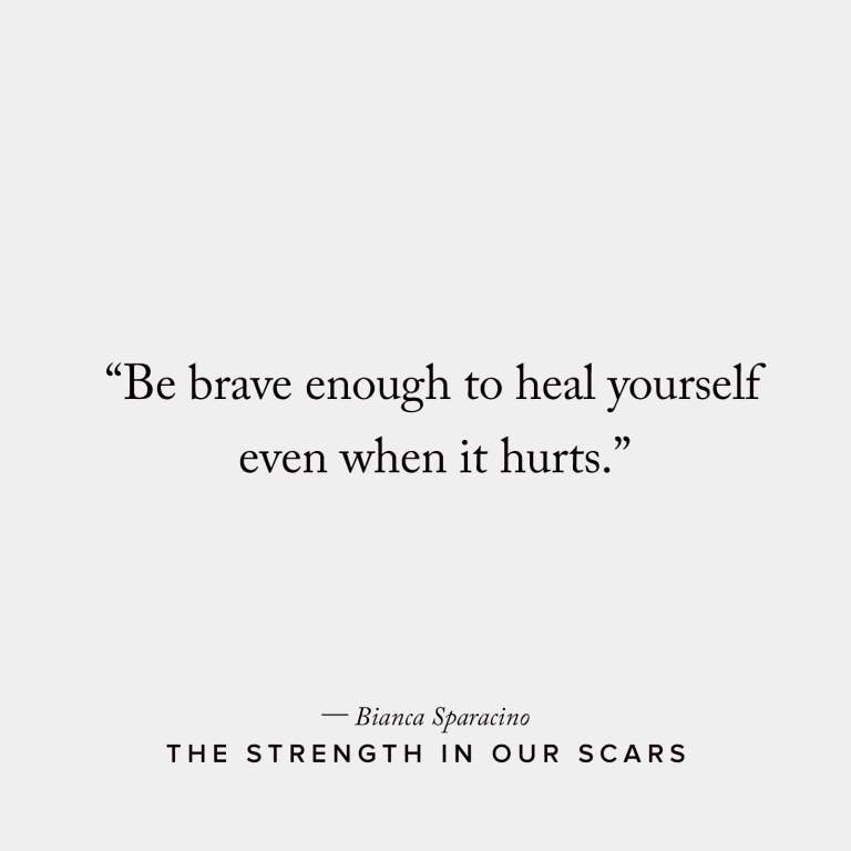 The Strength In Our Scars By Bianca Sparacino - book