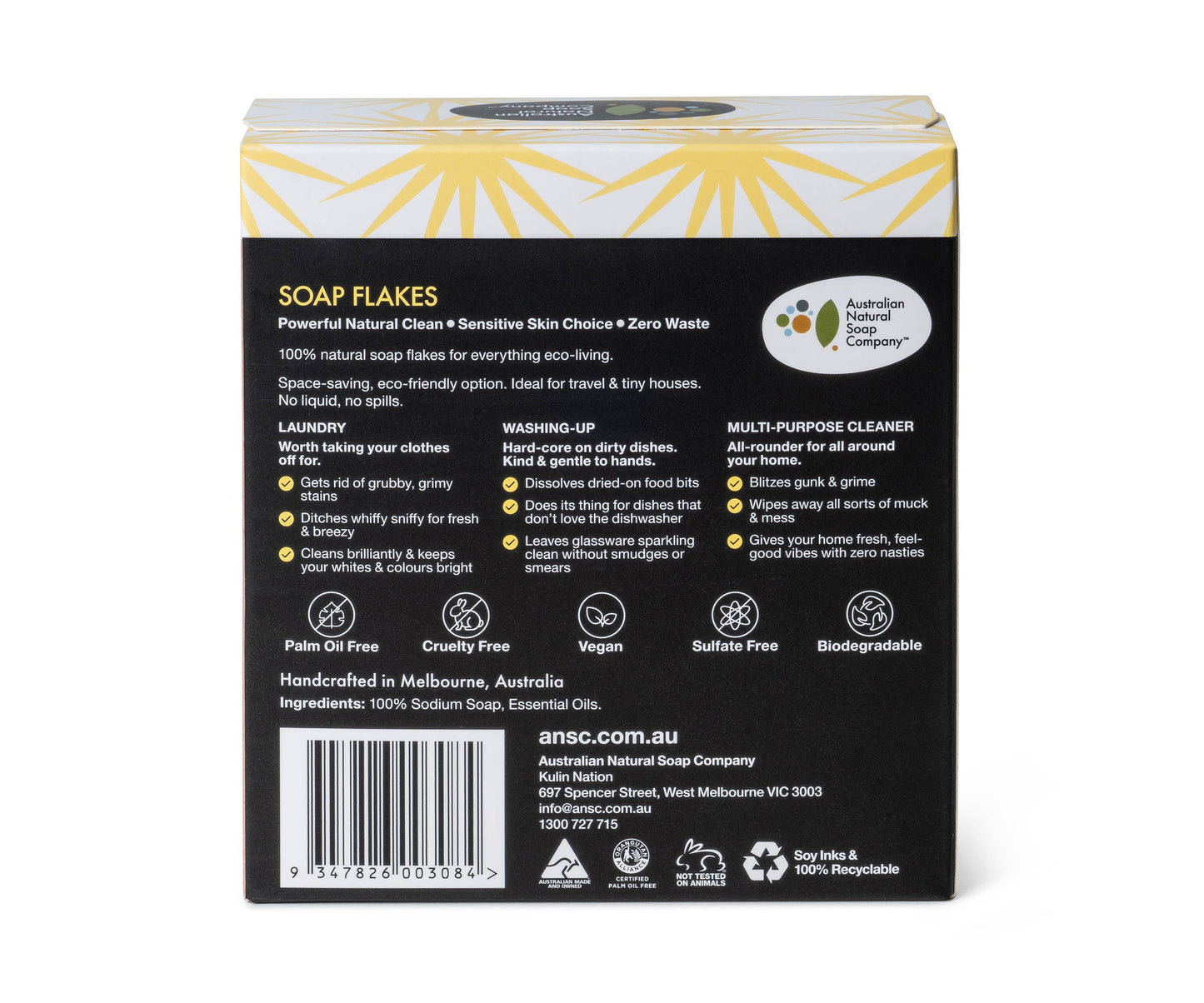 Australian Natural Soap Company Natural Soap Flakes