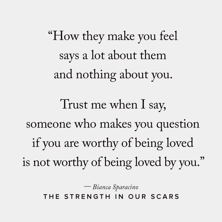 The Strength In Our Scars By Bianca Sparacino - book