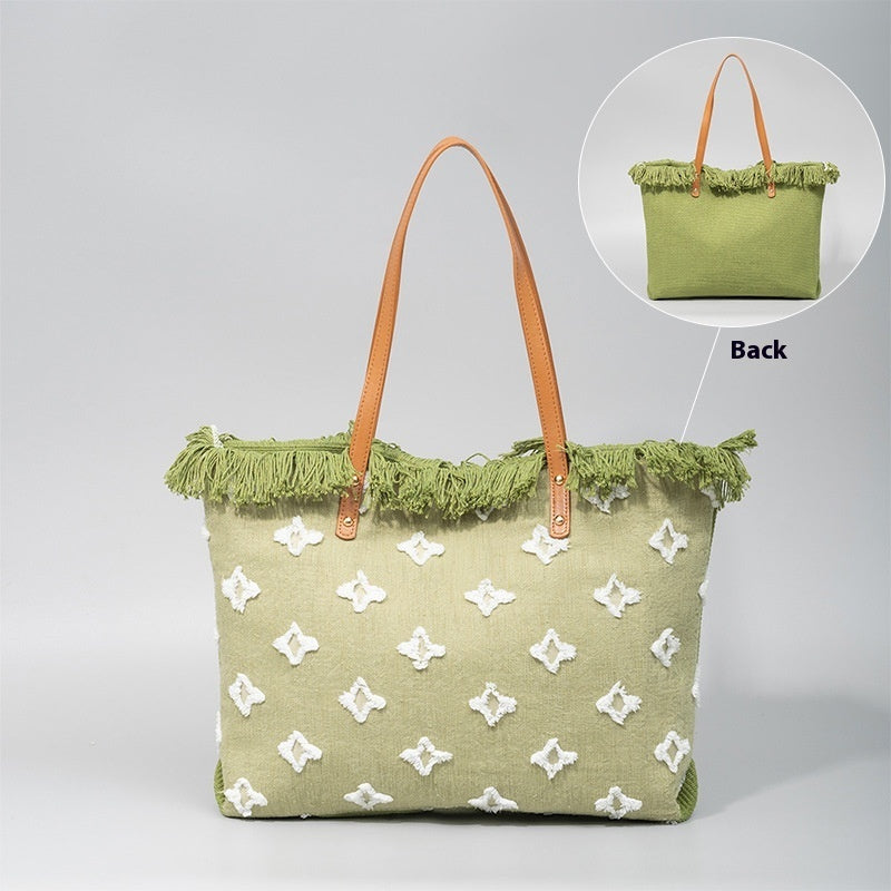 Double-layer Canvas Shopping bag