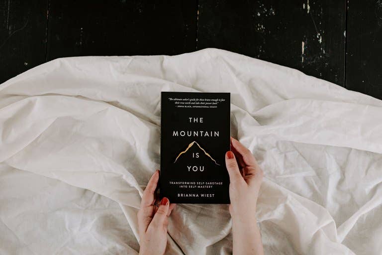 The Mountain Is You By Brianna Wiest - book